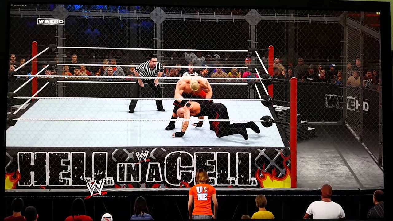 WWE 2K15 - Brock Lesnar Vs Undertaker(Hell In A Cell Match) - YouTube