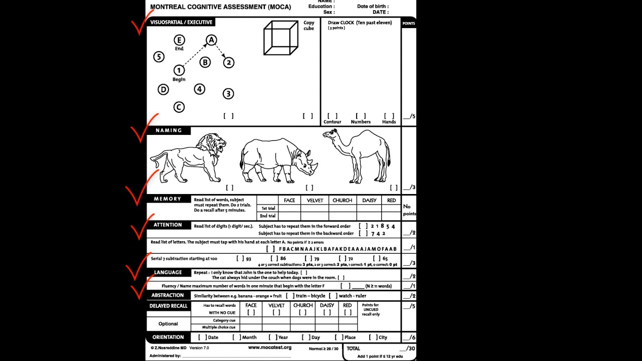 Moca Online Montreal Cognitive Assessment Fitytrading