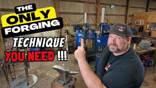 BLACKSMITHING- UNLOCK the ONLY forging TECHNIQUE you NEED