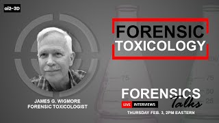 Forensic Toxicology | Forensics Talks Ep. 54 | James G. Wigmore | 3D Forensics CSI