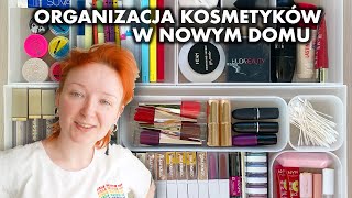 ORGANIZACJA KOSMETYKÓW w nowym domu 📦 moja toaletka 2022