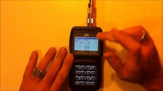 MFJ-226 Graphical impedance antenna analyzer review demo