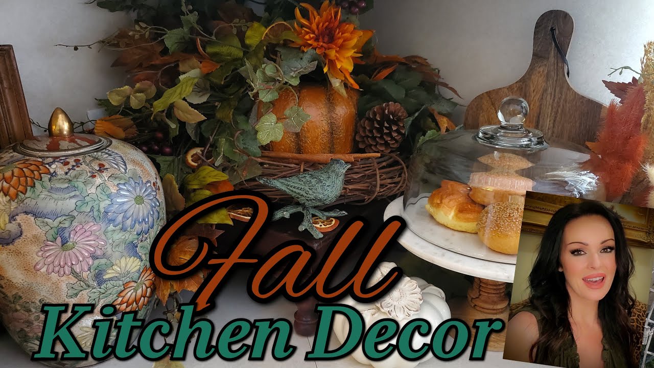 Warm And Cozy Kitchen Fall Decor Youtube