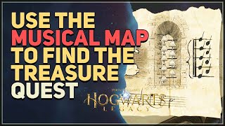 Use the Musical Map to find the treasure Hogwarts Legacy