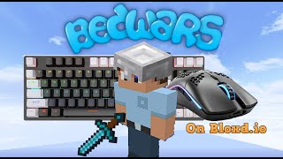 Pro Bloxd.io Bedwars Gameplay -  (Keyboard and Mouse Sounds)