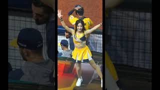 20230401 中信VS樂天 黃衫力量 君白 Taiwan baseball Cheerleader, passion sisters, Pai