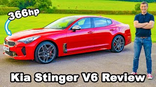Kia Stinger V6 review - better than a BMW M340i?