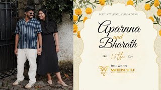 Wedding Ceremony | Aparnna \u0026 Bharath | 15.12.2024 | Sunday | 9 AM