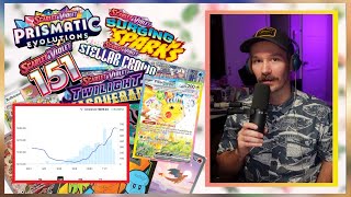 Surging Sparks Pikachu Dropping | Pokemon Market Update #pokemon