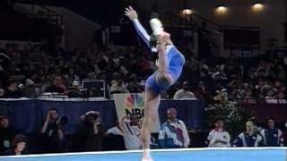 Elvire Teza - Floor Exercise - 1998 Visa American Cup