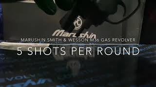 Marushin S\u0026W M36 gas revolver