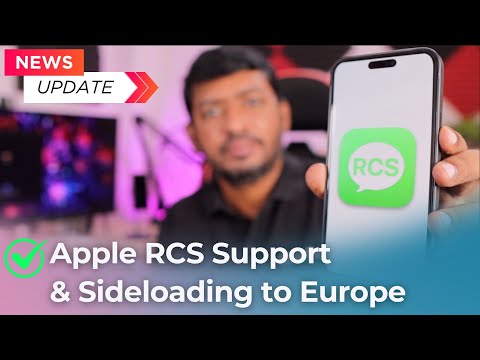 Apple RCS Support Coming to iMessage Sideloading News Update