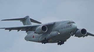 航空自衛隊 C-2輸送機 航過飛行 札幌航空ページェント2018年 JASDF C-2 Transport Aircraft Flyby at Sapporo Airshow 2018