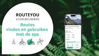 uteYou voor Beginners: Routes vinden en gebruiken met de app