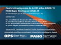 PAHO’s virtual press briefing on COVID-19 (FRENCH AUDIO)