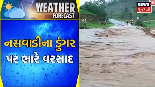 Chhota Udaipur Rain Update : નસવાડીના ડુંગર પર ભારે વરસાદ | Heavy Rain | Weather Update | News18