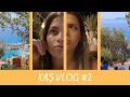 KAŞ VLOG #2🍹🌊 | Kazıklandık, Tatilde Daha Çok Yorulduk | KAŞ FİNAL