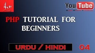 PHP Tutorial For BEGINNERS in Urdu/Hindi - 04 ECHO & PRINT