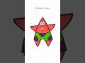 How to draw Patrick Star with letter V step by step for kids SpongeBob’s BFF #kids #easydrawing