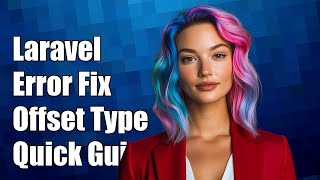 laravel Illegal offset type error