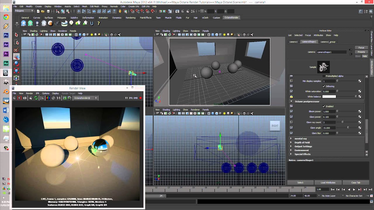 Octane Render Tutorials Ccpsawe Octane Render Tutorials Ccpsawe