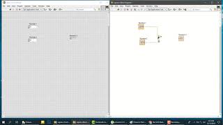 how to divide two numbers in Labview