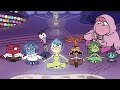 anxiety tries yoga inside out 2 fan animation