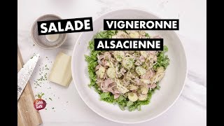 SALADE VIGNERONNE ALSACIENNE 🥗Salade aux saucissons La petite bette