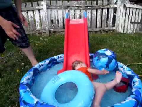 Baby Slide Fail Youtube