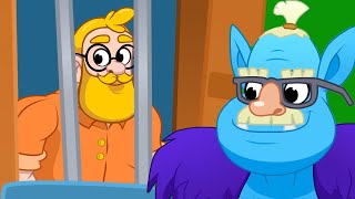 Daddy in Jail | Morphle and Friends | Cartoons for Kids| Morphle