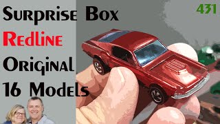 Surprise Box Redline Hot Wheel Original 16 Models