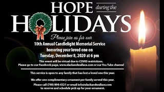 Hope During the Holidays Memorial Service