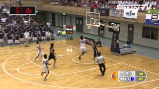 2012年【男子ダイジェスト②】全国高校バスケ兵庫県予選決勝　育英ー神戸科技