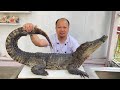 Recipe for cooking 1 crocodile, delicious horror dish // Vn Chef