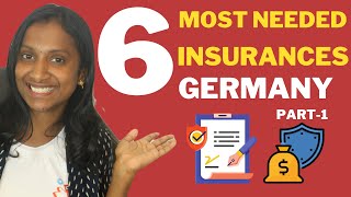 6 must-have Important Insurances in Germany | Liability, Legal, Household | English | PART 1