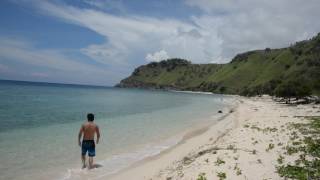 アキーラさん訪問②東ティモール・ディリ・クリストレイ横の綺麗な白砂ビーチ！Next to Cristo Rei,Beach in Dili in East Timor