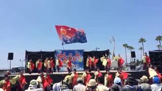 第13回紀州よさこい 海友会 dance team 楽舞和 『熊野波海道』[1]