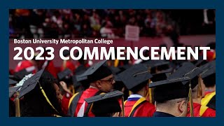 2023 Boston University Metropolitan College Commencement