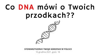 Co DNA mówi o Twoich przodkach?