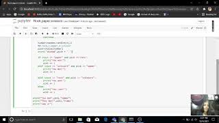Rock Paper Scissors game by python | Python Project 2 | CodeWithDakshi