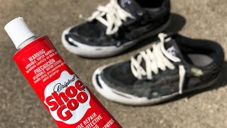 HOW TO SHOE GOO YOUR SHOES - THE BEST WAY