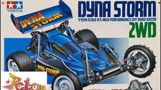 Building a Tamiya Dynastorm from nib