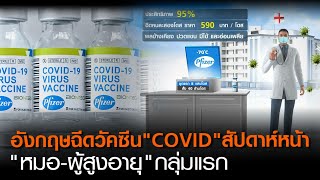 อังกฤษฉีดวัคซีน “COVID”สัปดาห์หน้า“หมอ-ผู้สูงอายุ”กลุ่มแรก | TNN ข่าวค่ำ | 4 ธ.ค. 63