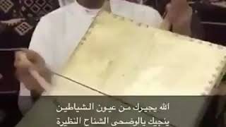 الله يجيرك من عيون الشياطين ربابه