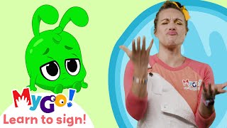 Learn Sign Language with Morphle! | Orphle Is Sad | MyGo! | ASL for Kids