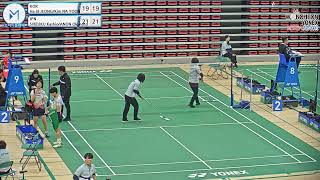 여복 WD U15 8강 | (KOR) Ha UI JEONG/Kim NA YOON vs (JPN) SHIZUKU Kashio/ANON Okimoto[2023 밀양 원천요넥스 코리아