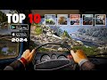 TOP 10 BEST GAMES WITH UNBELIEVABLE DRIVING PHYSICS ON MOBILE 2024-2025