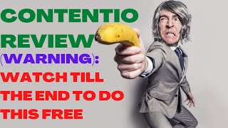 CONTENTIO REVIEW| Contentio Reviews| Make Money Online| Warning: Watch Till The End To Do This Free.