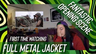 Reacting to FULL METAL JACKET (1987) For the First Time | Movie Reaction