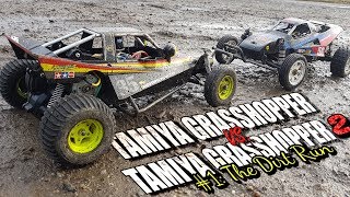 Tamiya Grasshopper vs. Tamiya Grasshopper II - The Dirt Run